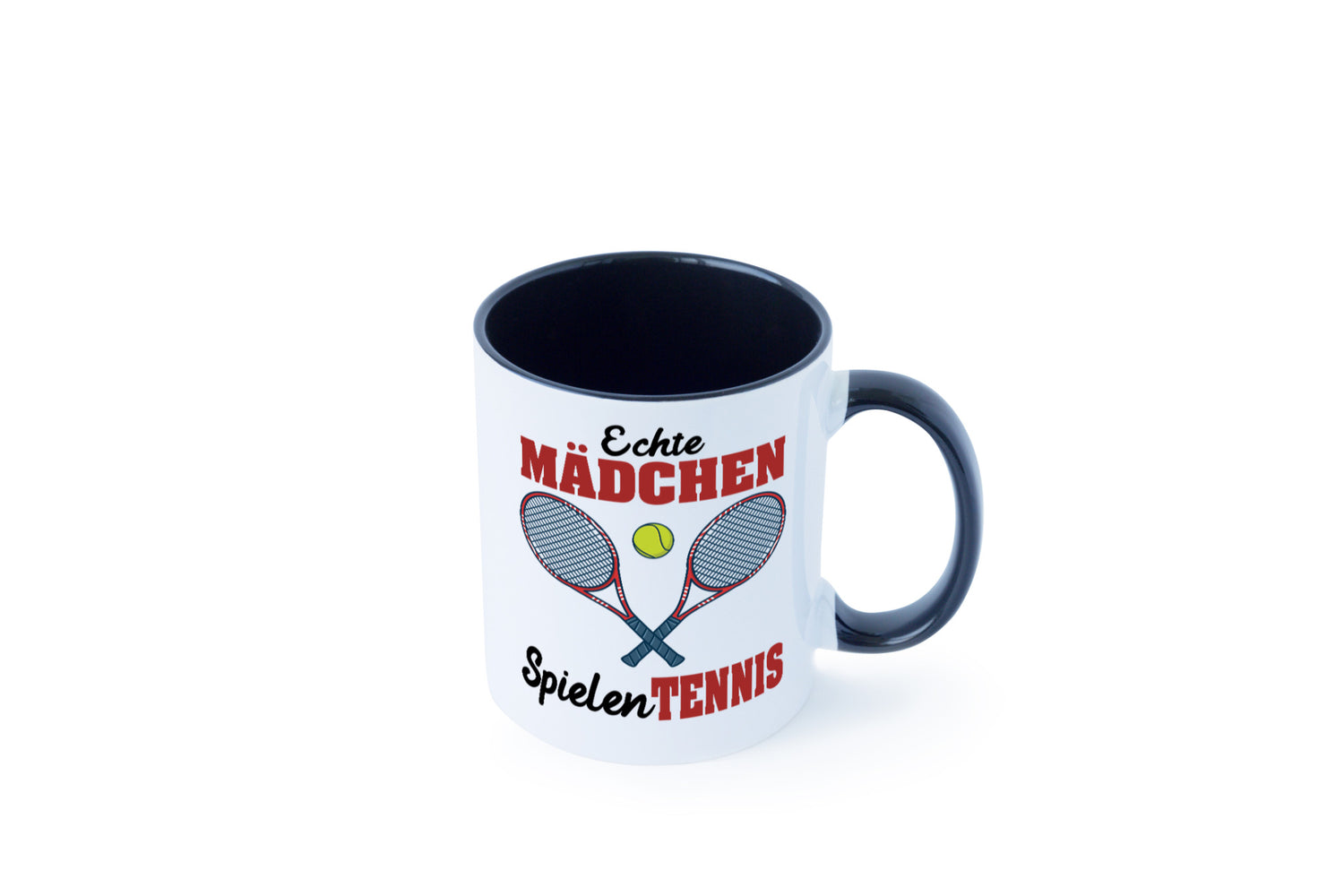 Echte Mädchen Spielen Tennis | Sport Geschenkidee Humor Tasse