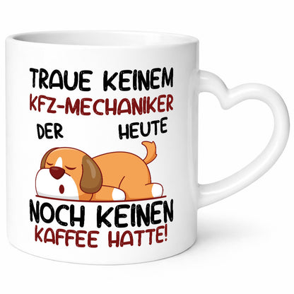 Traue keinem KFZ-Mechaniker | Werkstatt Mechaniker Geschenk Humor Geschenkidee
