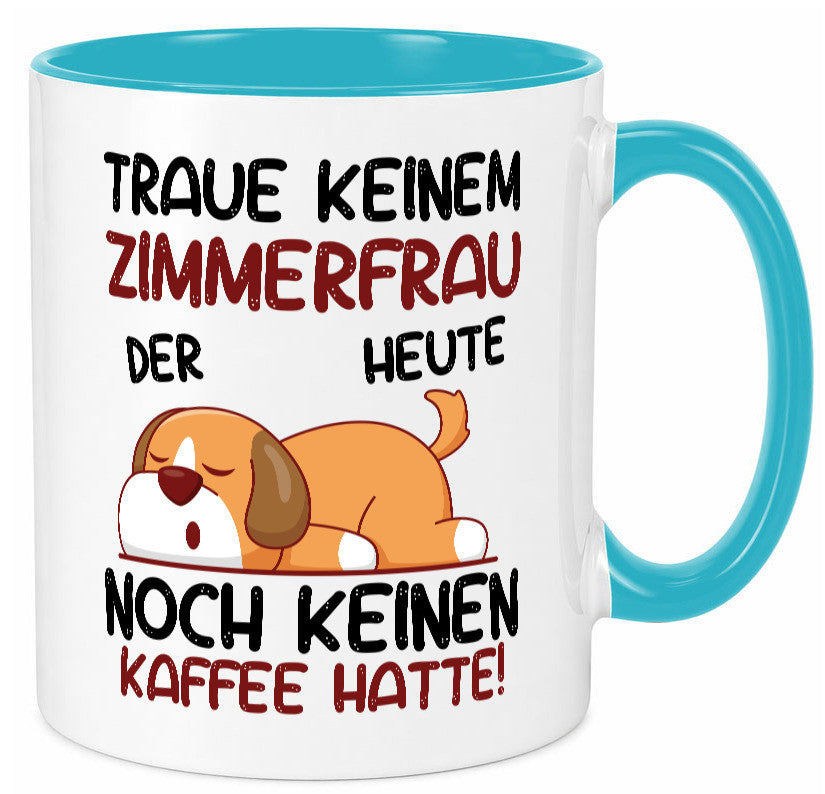 Traue keiner Zimmerfrau| Holzbau | Handwerkerin lustig Humor Geschenkidee