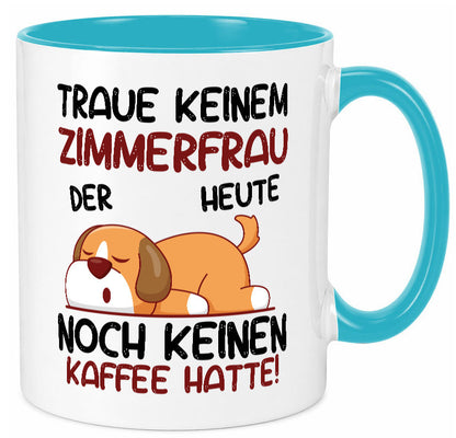 Traue keiner Zimmerfrau| Holzbau | Handwerkerin lustig Humor Geschenkidee