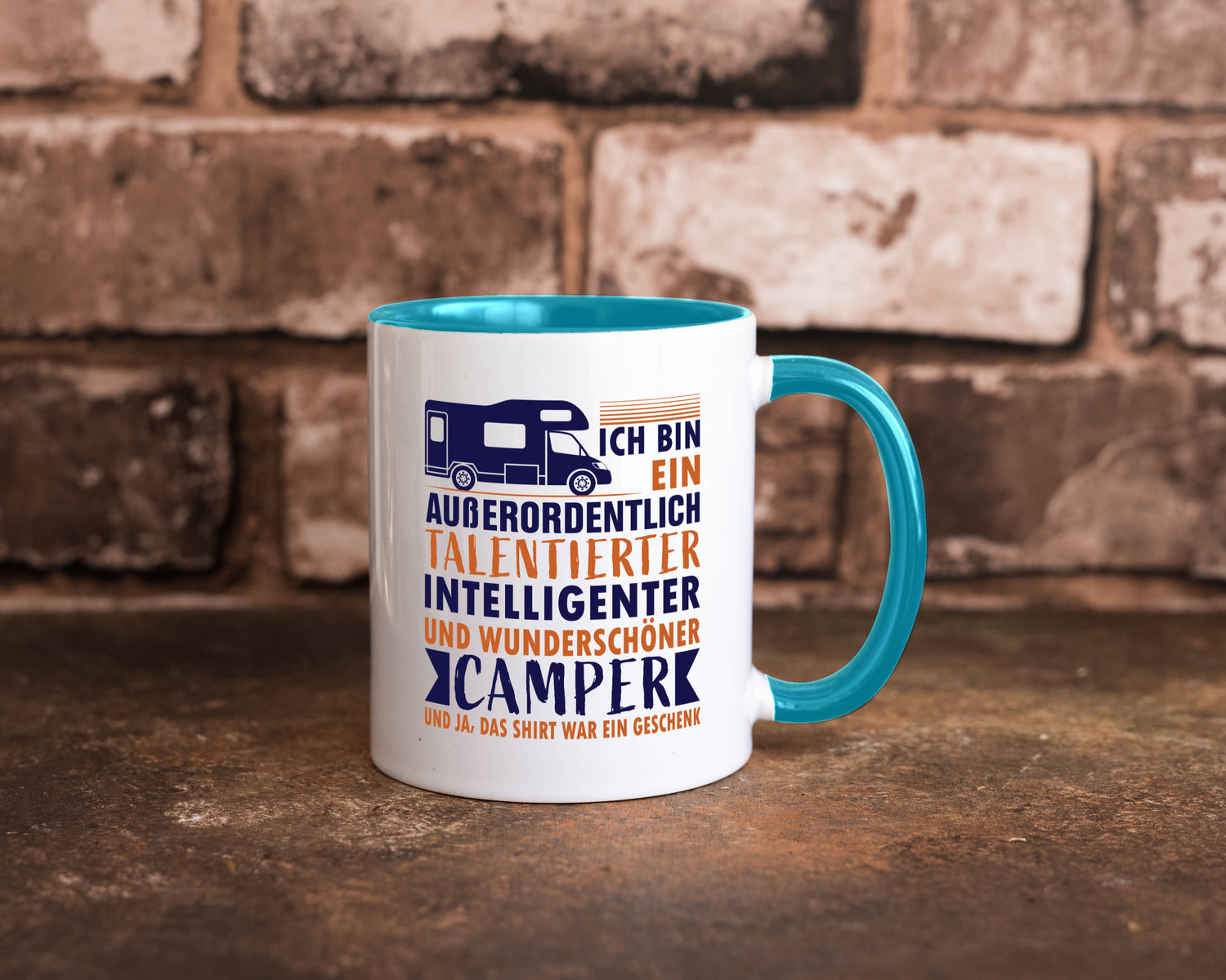 Talentierter | Intelligenter Wunderschöner Camper lustiger Spruch Geschenk