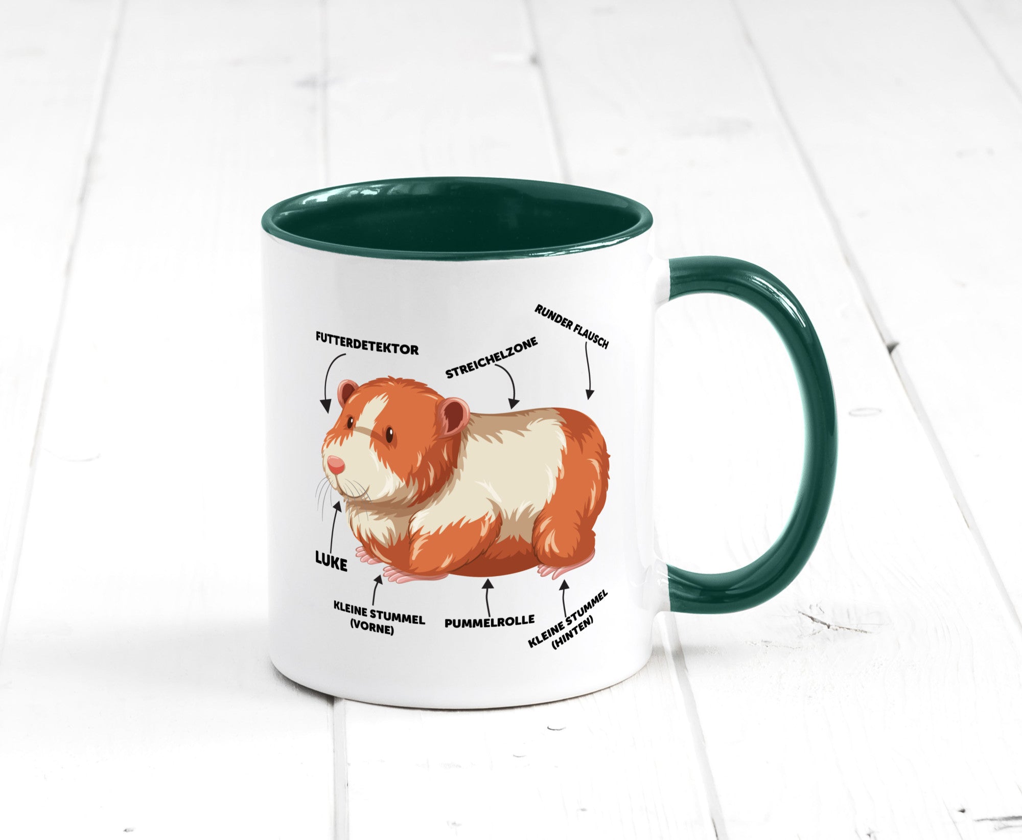 Meerschwein Geschenkidee Humor Tasse