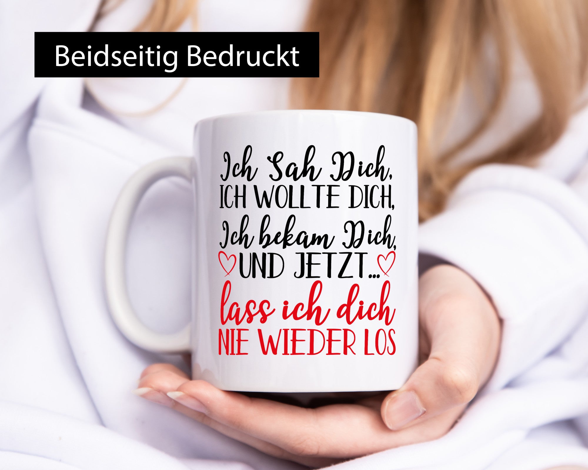 Ich will dich lustig Humor Geschenkidee Geschenk Tasse