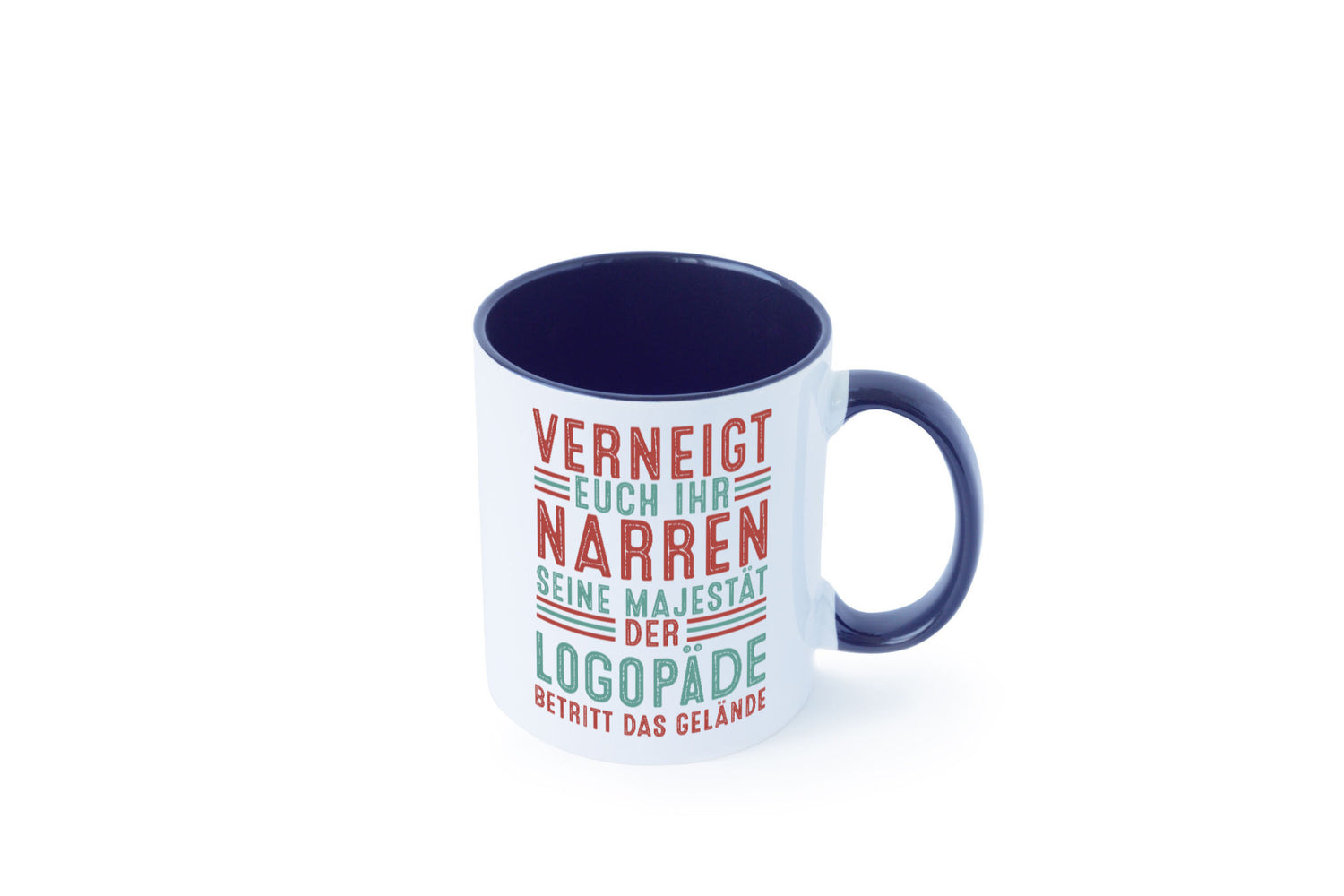 Verneigt euch: Logopäde | Sprachtherapie Geschenkidee Humor Tasse
