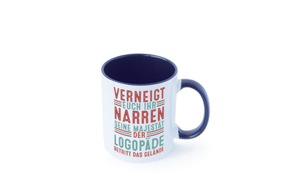 Verneigt euch: Logopäde | Sprachtherapie Geschenkidee Humor Tasse