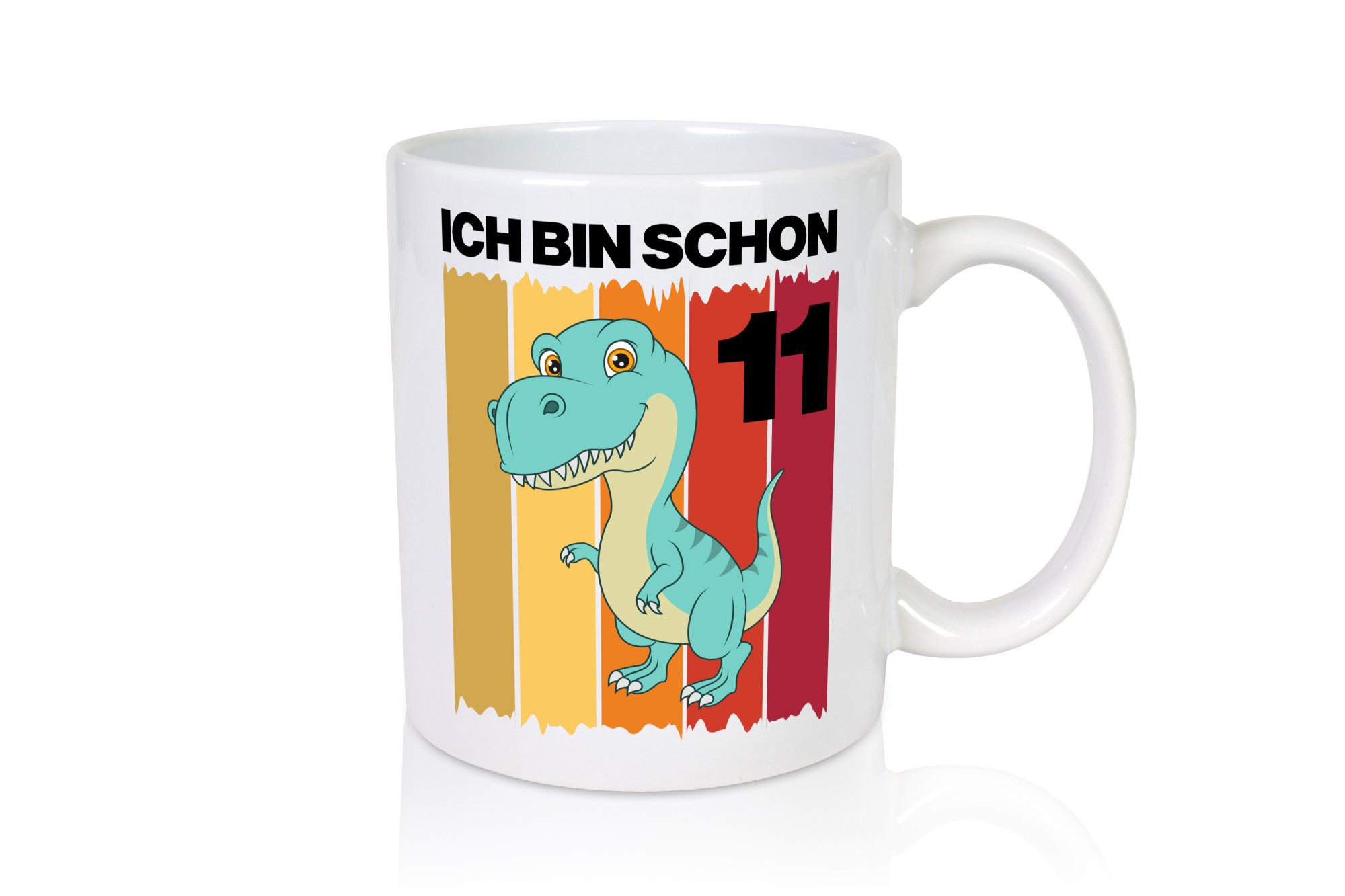 11. Geburtstag | 11 Jahre Dinosaurier lustiger Spruch Geschenk Geschenkidee