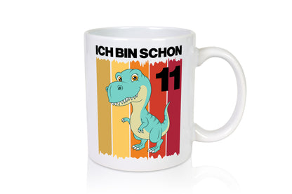 11. Geburtstag | 11 Jahre Dinosaurier lustiger Spruch Geschenk Geschenkidee