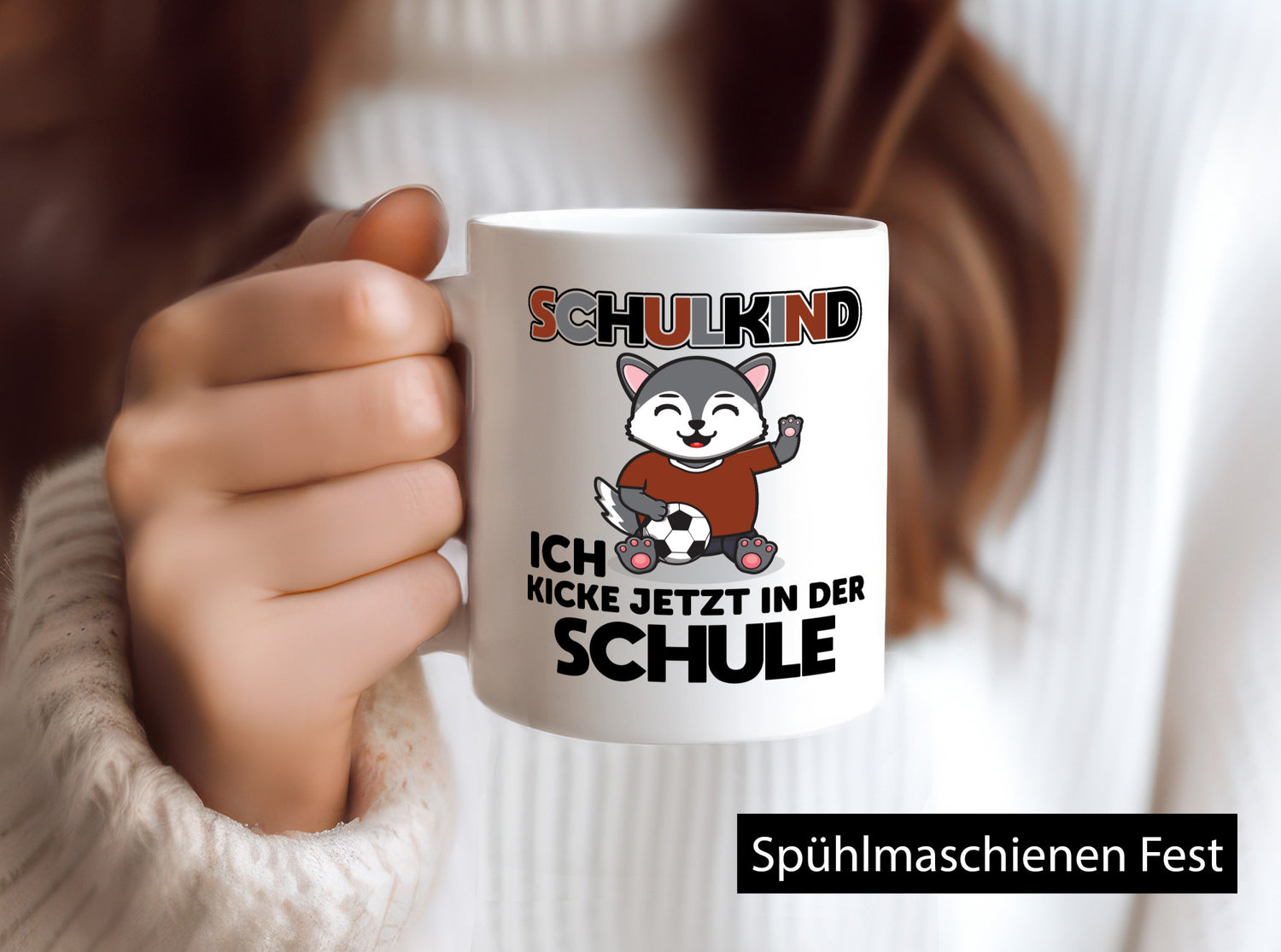 Ich kicke jetzt in der Schule | Fußball Kind lustiger Spruch Geschenk Humor