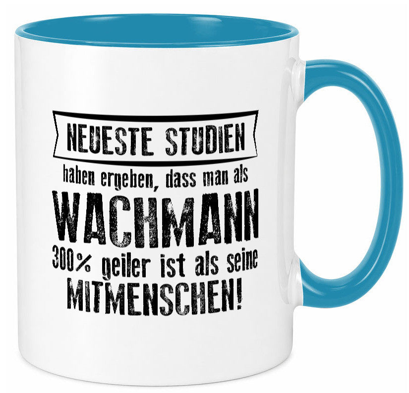 Neuste Studien: Wachmann | Wachpersonal Nachtwächter Humor Geschenkidee Tasse