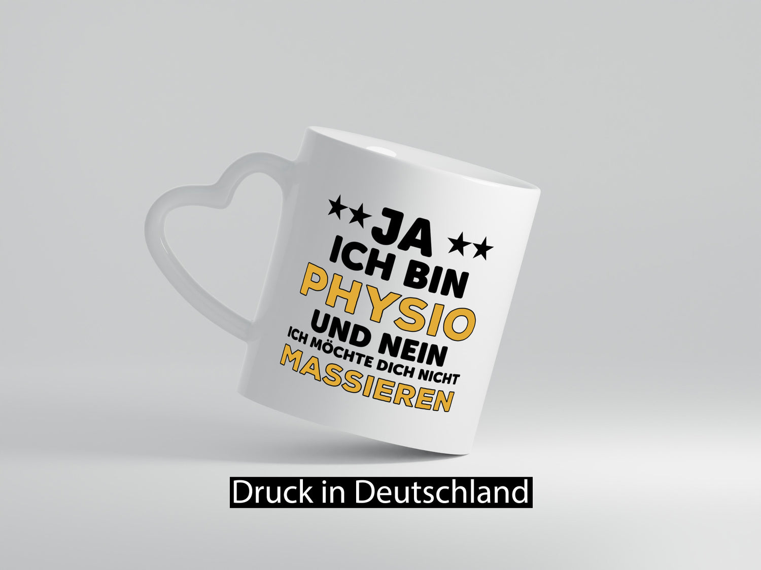 Ich bin Physio | lustige Spruch Tasse Physiotherapeut Geschenkidee Humor