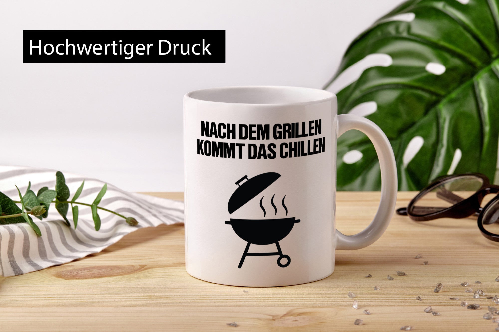 Nach dem Grillen kommt das Chillen | Grillmeister Party Geschenk Humor