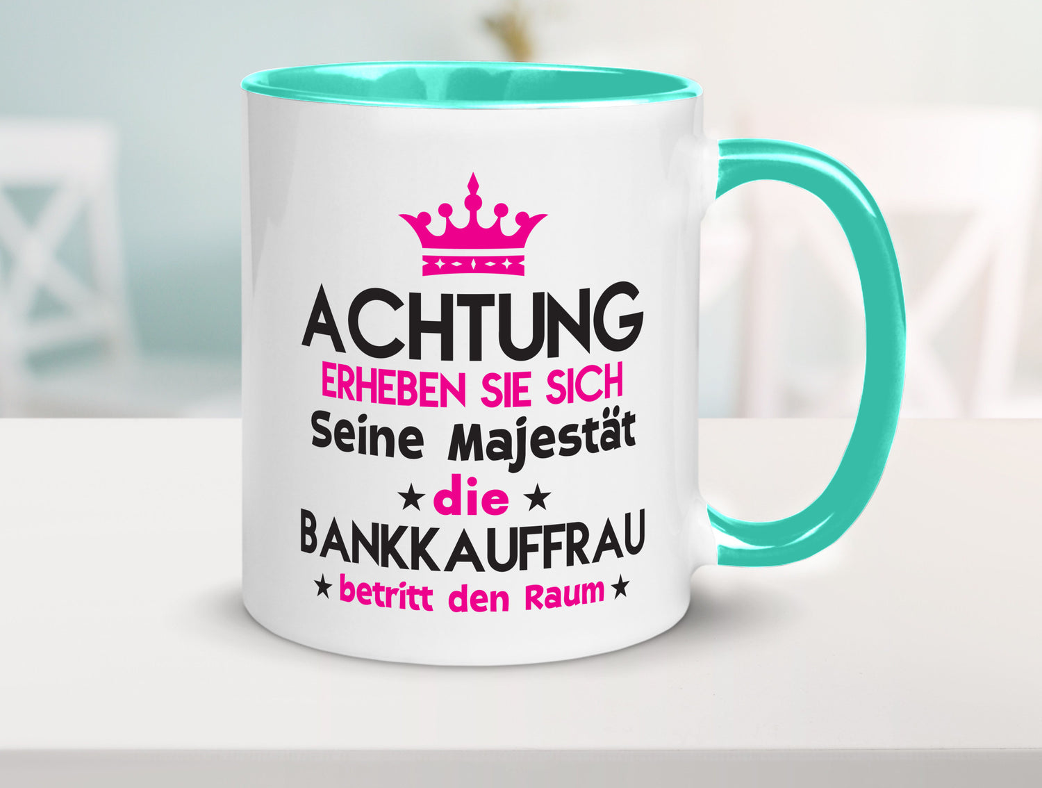 Seine Majestät Bankkauffrau | Kauffrau Bank Kaufleute Geschenk Humor