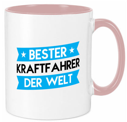 Bester Kraftfahrer | Lastwagen LKW Fahrer Geschenk Humor Geschenkidee lustiger Tasse