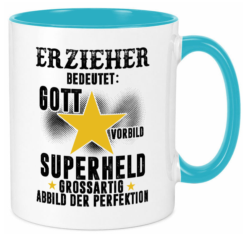 Bedeutung von Erzieher | Pädagoge Schule lustiger Spruch Geschenk Humor