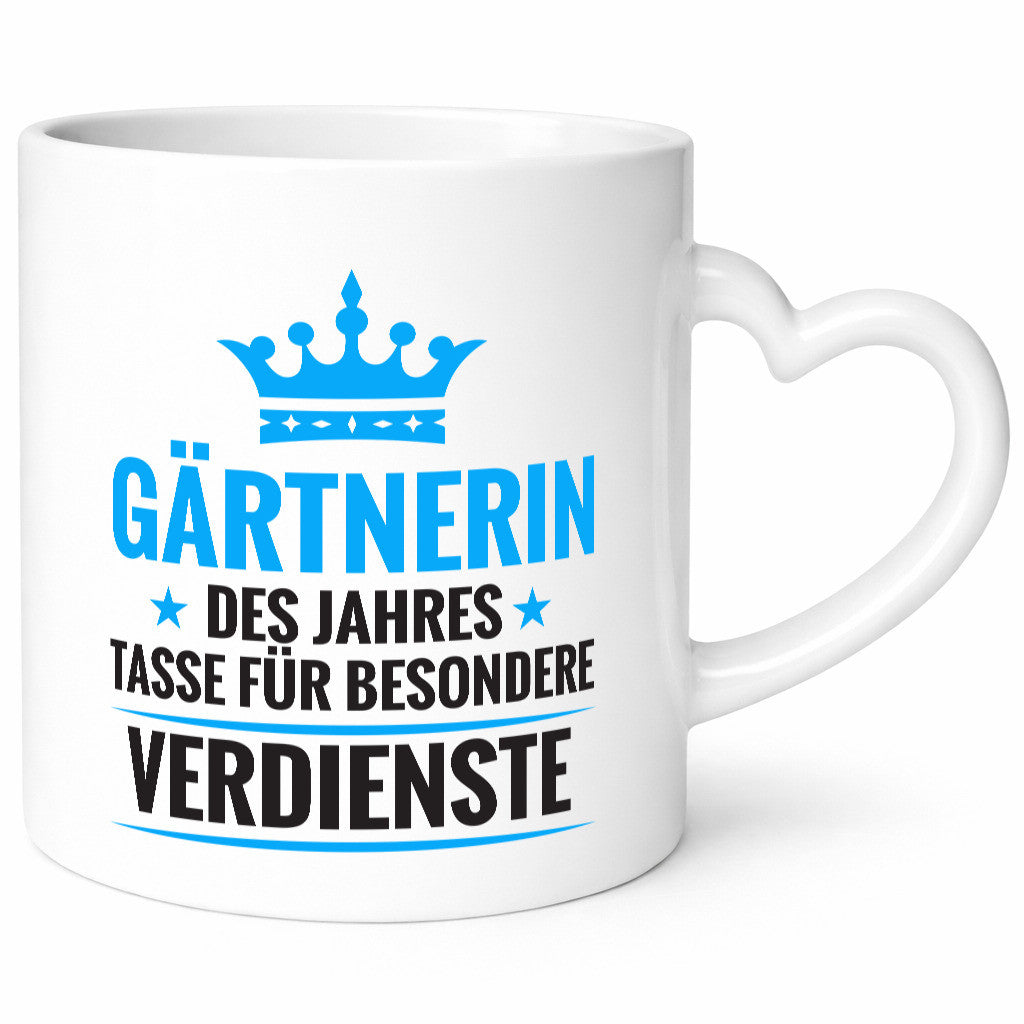 Besonderer Verdienst: Gärtnerin | Gartenbau lustig Humor Geschenkidee Geschenk