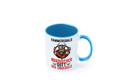 Hammersbald Nordischer Gott der ungeduld Humor Geschenkidee Tasse