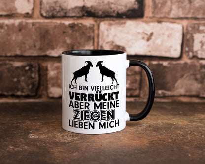 Meine Ziegen | Hirte Tasse Bauernhof Hirtin Bauer Humor Geschenkidee