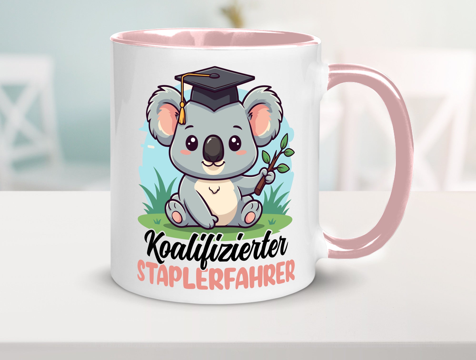 Koalifizierter Staplerfahrer | Gabelstapler Fahrer Geschenk Humor Geschenkidee