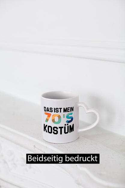 70er Kostem | Jahrgang 1970 Humor Geschenkidee Tasse
