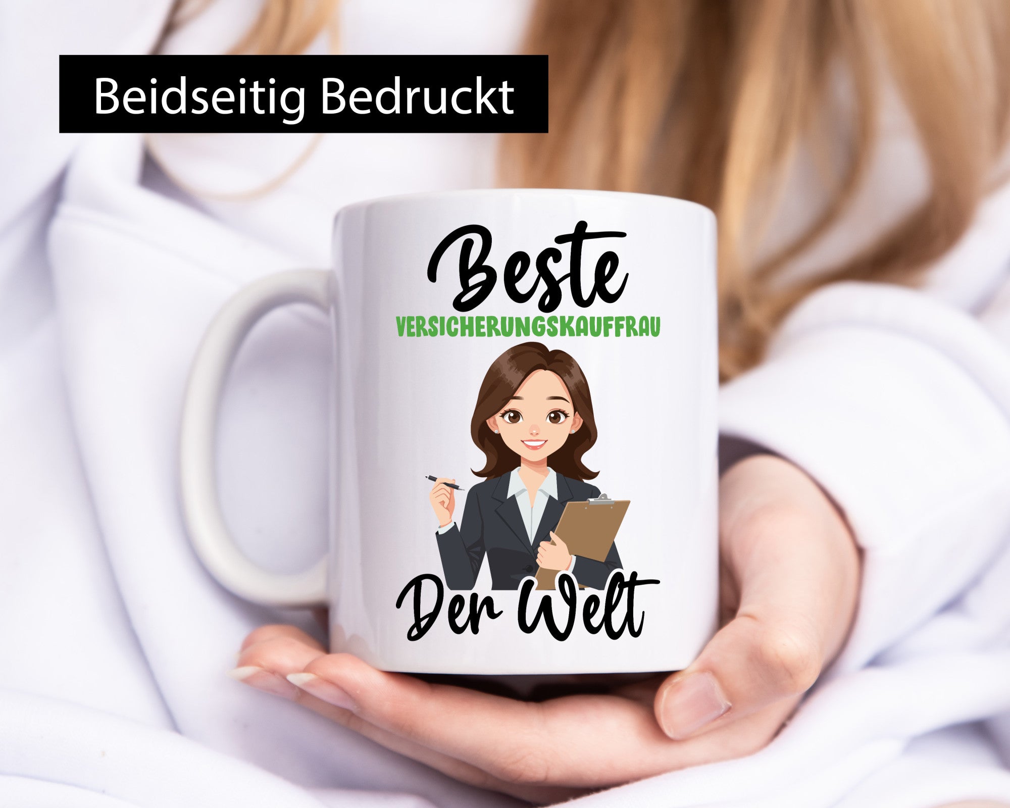 Beste Versicherungskauffrau | Kauffrau v2 Geschenk Humor Geschenkidee lustiger