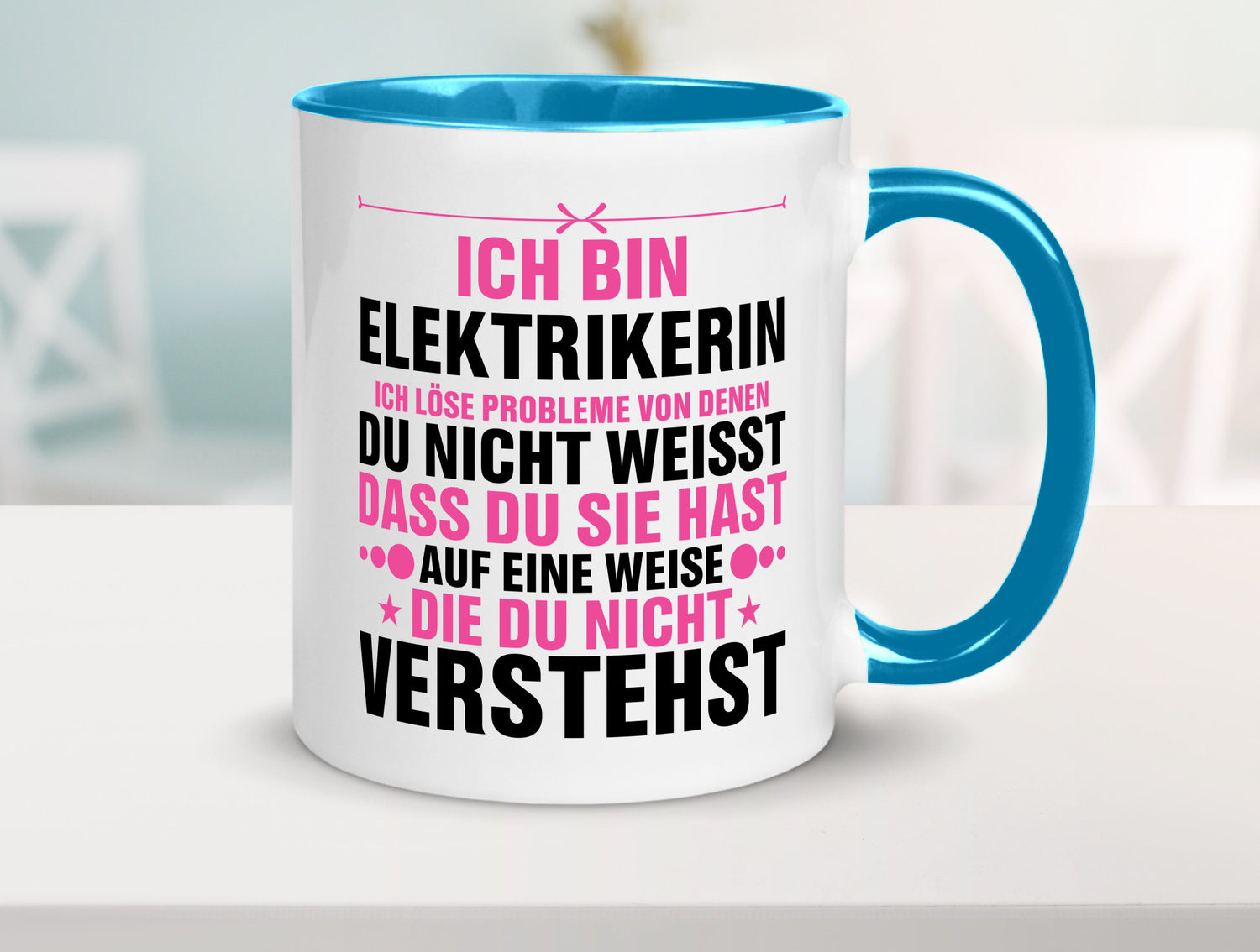 Löse Probleme: Elektrikerin | Elektronikerin Elektrik v2 Geschenkidee Humor