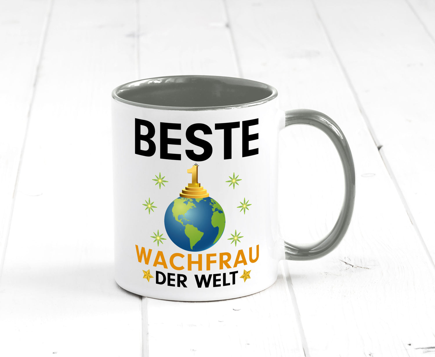 Welt Beste Wachfrau | Wachpersonal Nachtwächter Geschenk Humor Geschenkidee