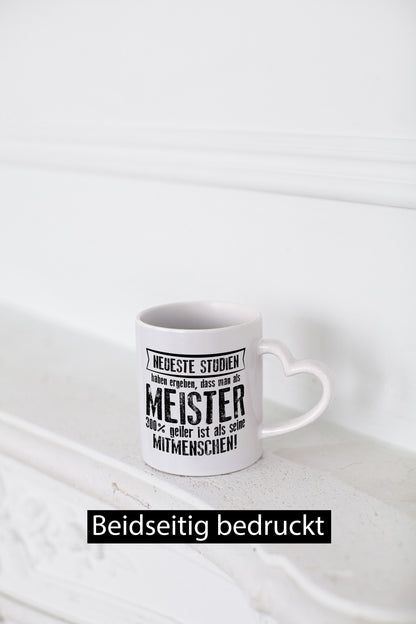 Neuste Studien: Meister | Meisterbrief Geschenk Humor Geschenkidee lustiger