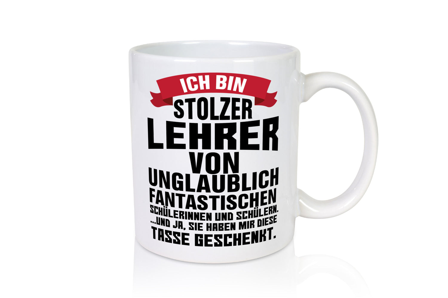 Proud Teacher | Coffee Drinker Mug Student Humor Gift Idea
