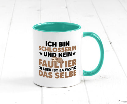 Ich bin kein Faultier: Schlosserin | Schlosserei v2 lustig Tierliebhaber Humor