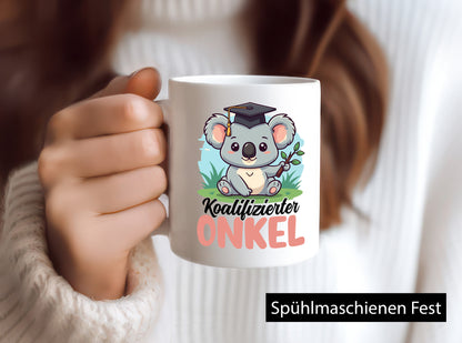 Koalifizierter Onkel | Neffe Bruder Familie Humor Geschenkidee Tasse
