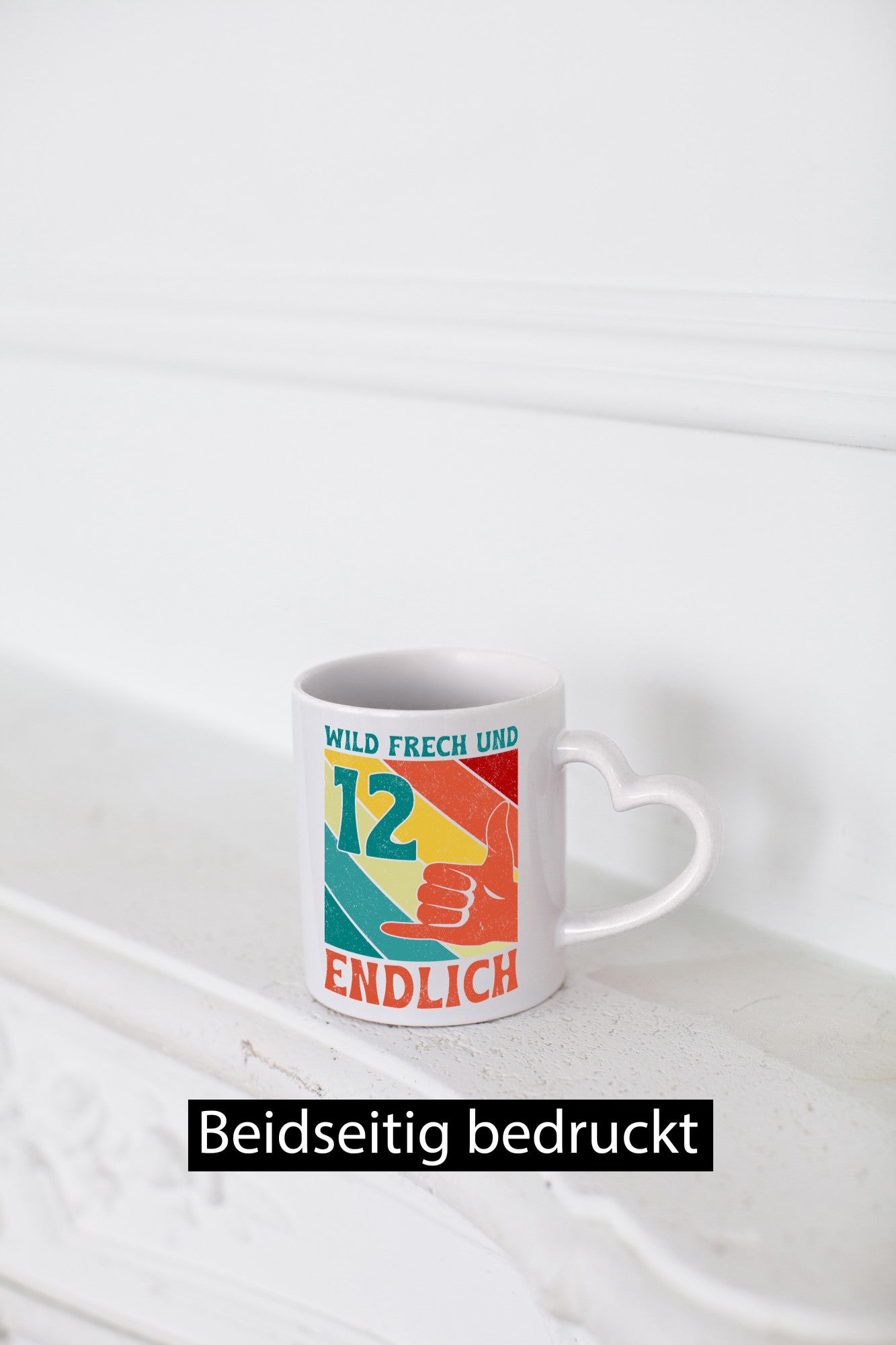 12. Geburtstag | 12 Jahre Wild und Frech Humor Geschenkidee Tasse