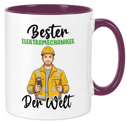 Bester Elektromechaniker | Mechaniker Geschenkidee Humor Tasse