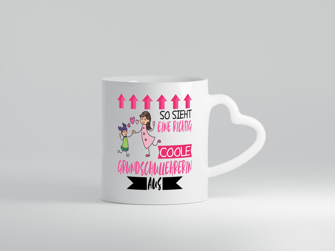 So sieht eine richtig coole Grundschullehrerin aus | Schule Geschenk Humor