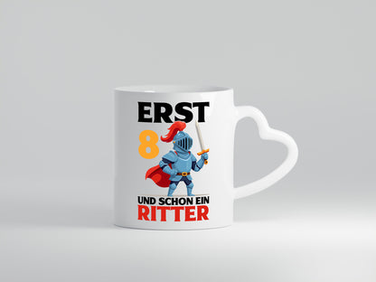 8. Geburtstag | 8 Jahre und schon ein Ritter lustiger Spruch Geschenk