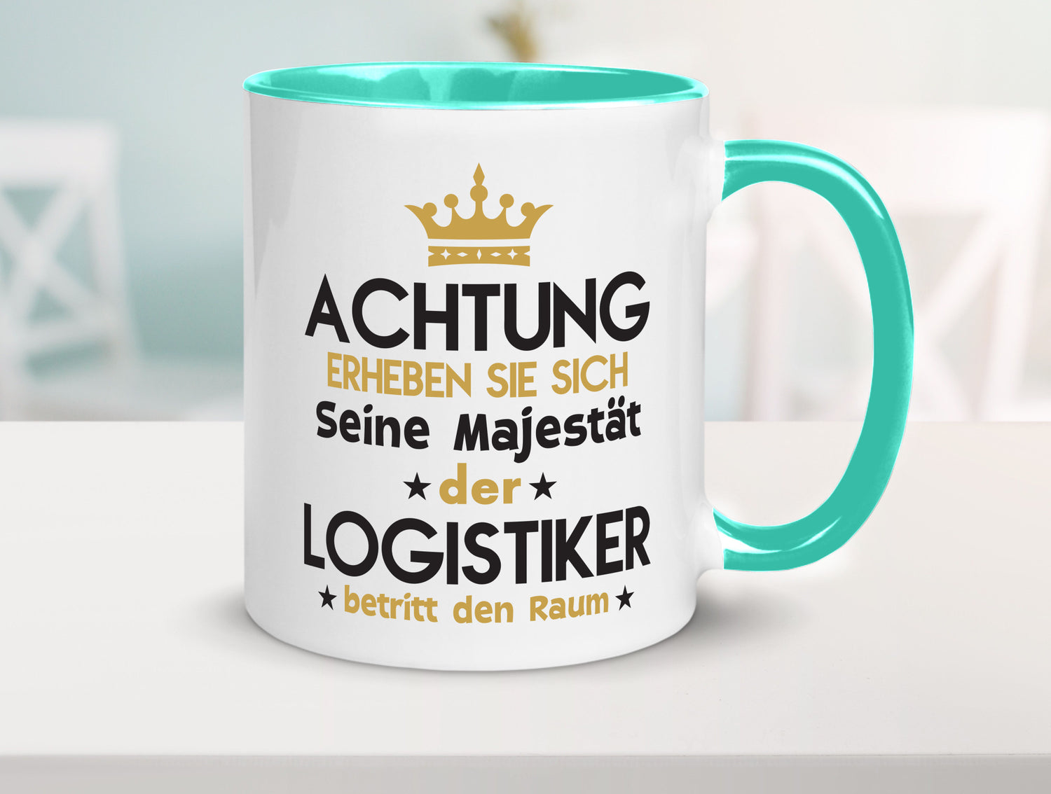 Seine Majestät Logistiker | Beruf Logistik lustiger Spruch Geschenk Arbeit