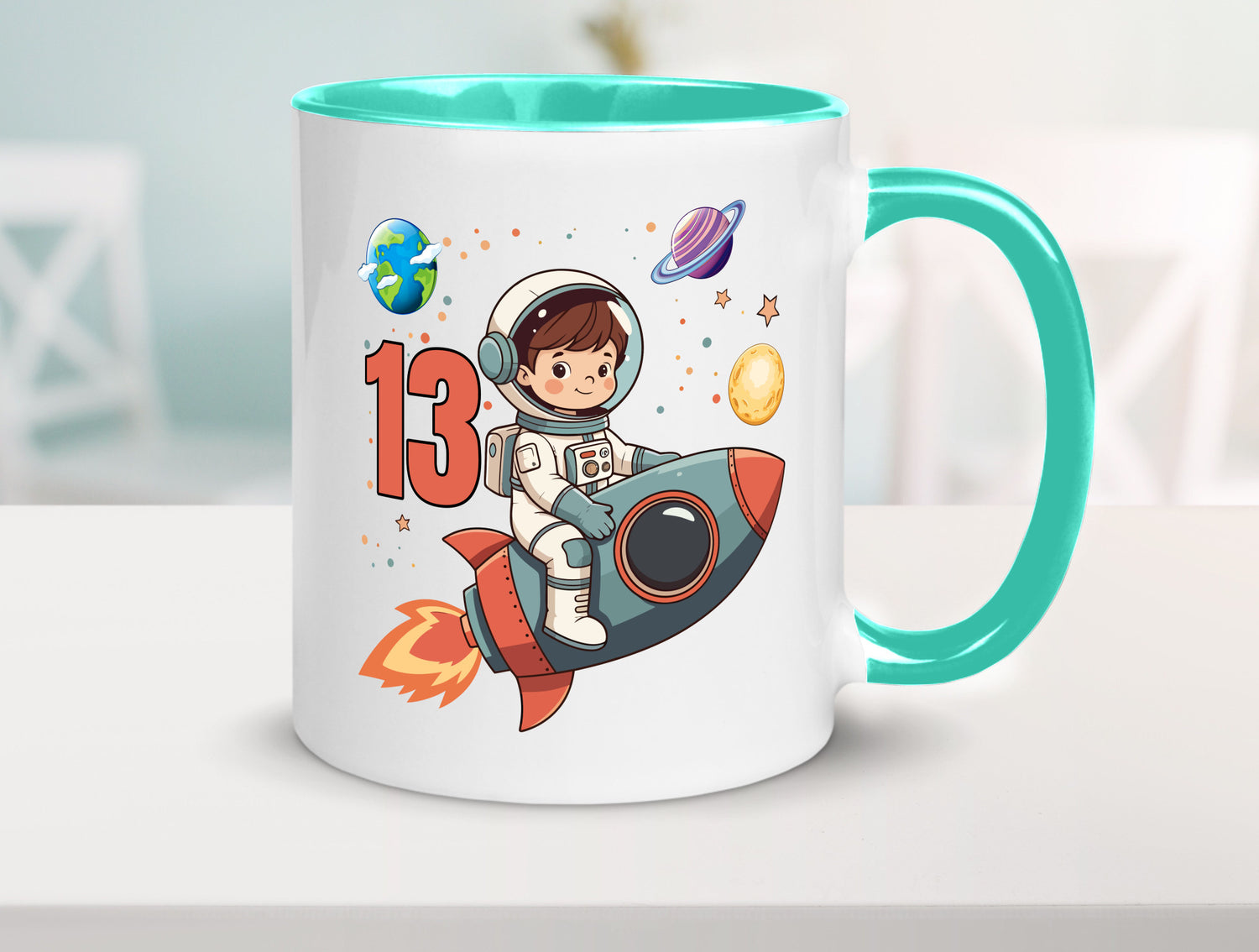 13. Geburtstag | 13 Jahre Astronaut Weltraum lustiger Spruch Geschenk