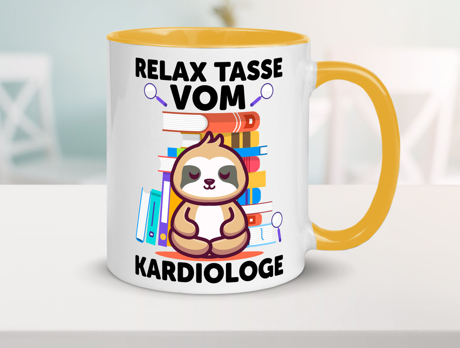 Relax Tasse: Kardiologe | Kardiologie lustiger Spruch Geschenk Humor
