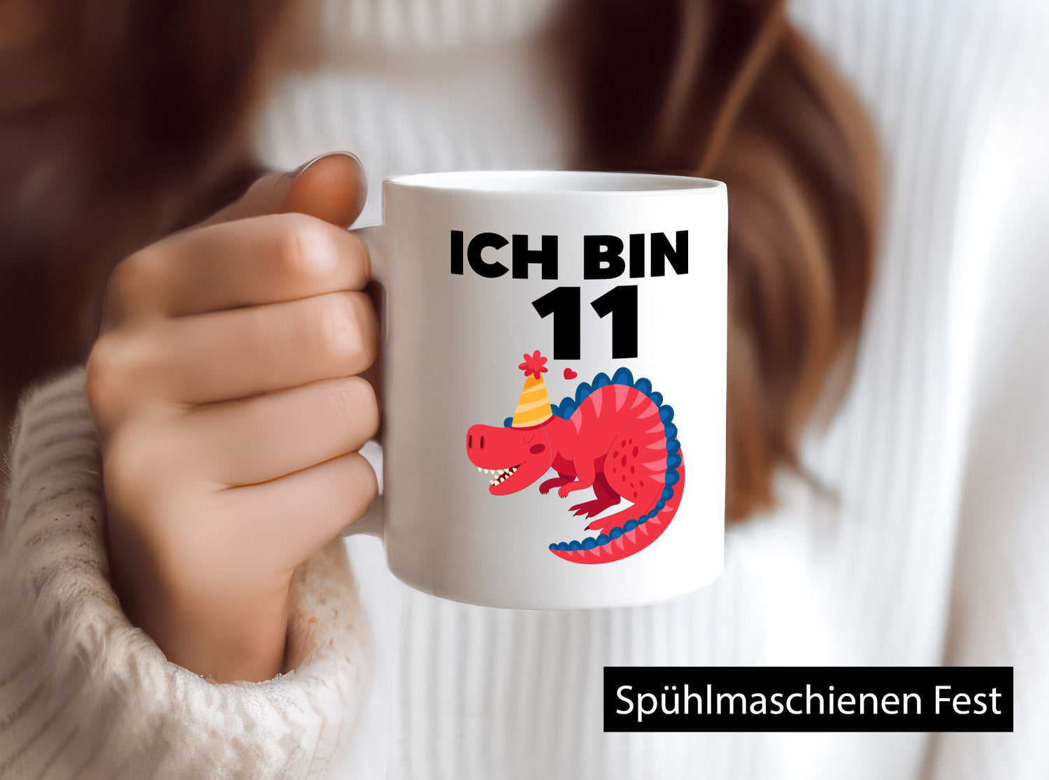 11. Geburtstag | Dino Dinosaurier 11 Jahre Humor Geschenkidee Tasse