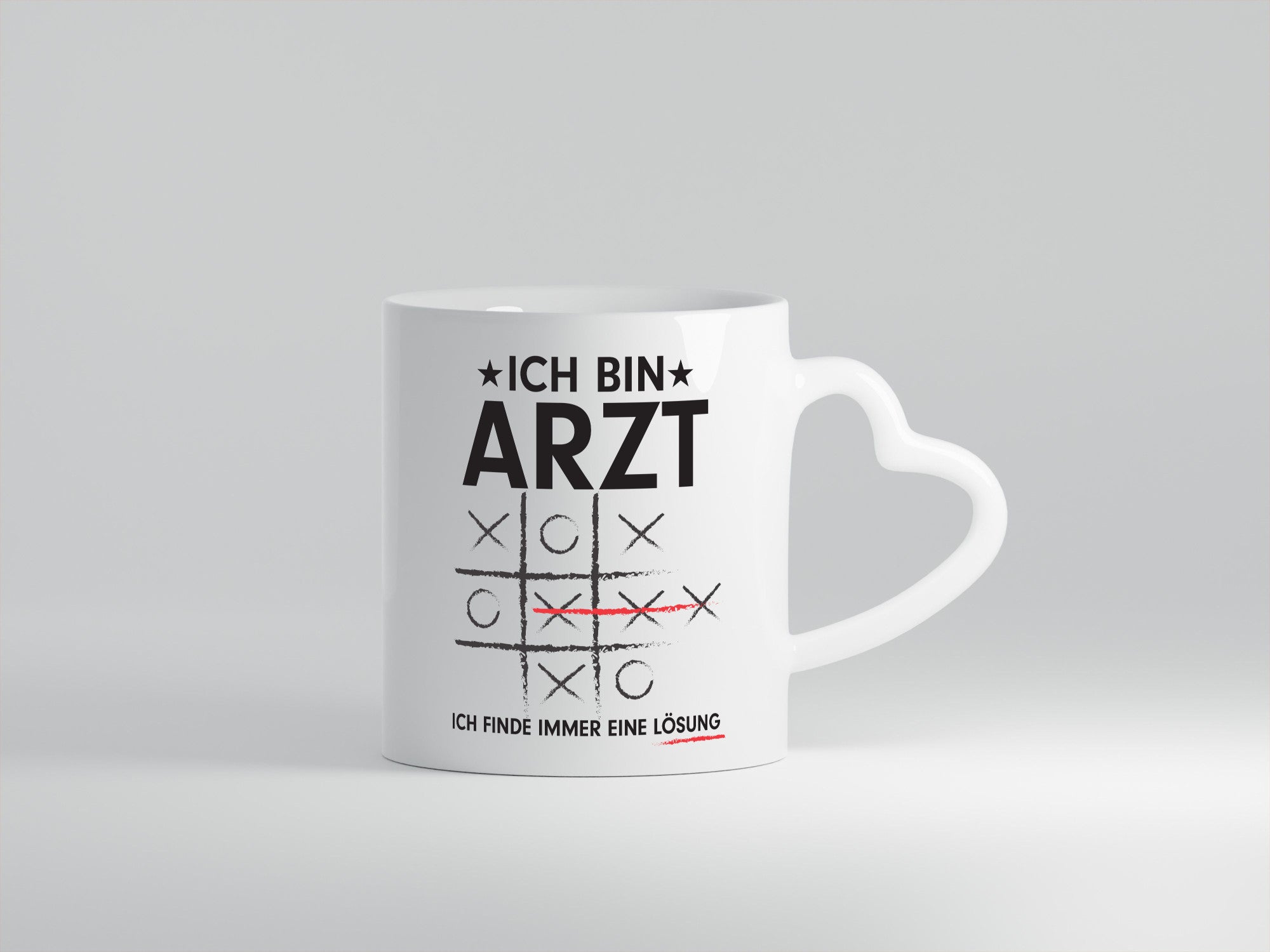 Lösung finden: Arzt | Medizin Doktor Facharzt v2 Geschenkidee Humor Tasse