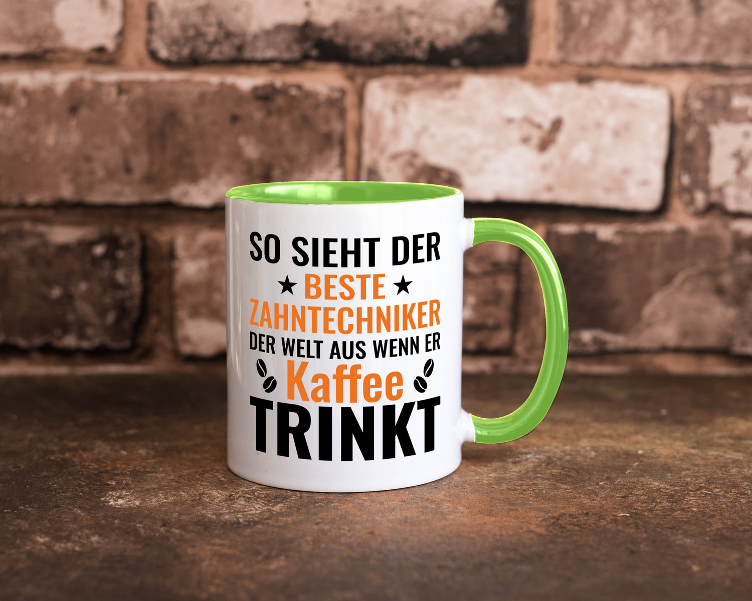 Kaffee trinkt: Zahntechniker | Zahnmedizin Geschenk Humor Geschenkidee lustiger