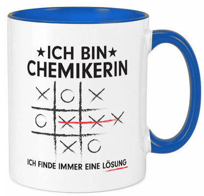 Lösung finden: Chemikerin | Chemie Labor v2 Humor Geschenkidee Tasse