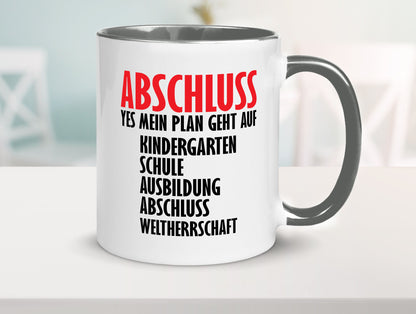 Abschluss Bachelor Geschenkidee Humor Tasse