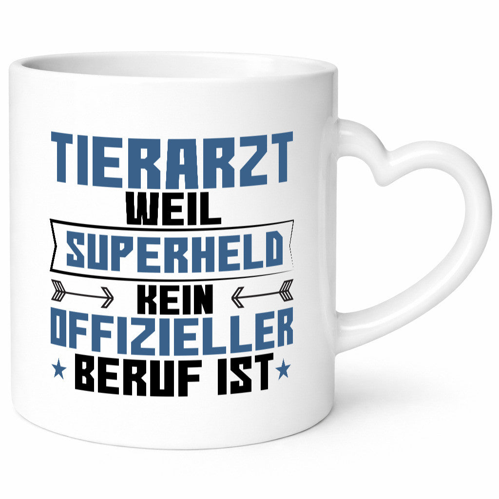 Superheld Tierarzt | Tiermedizin Mediziner Humor Tierliebhaber Geschenkidee
