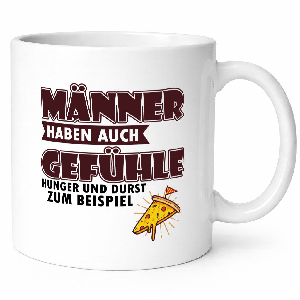 Männer haben auch Gefühle Geschenk Humor Geschenkidee lustiger Spruch Tasse