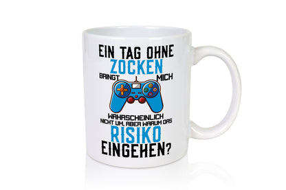 Ein Tag ohne Zocken | Zocker Gamer Computerspiele lustig Humor Geschenkidee
