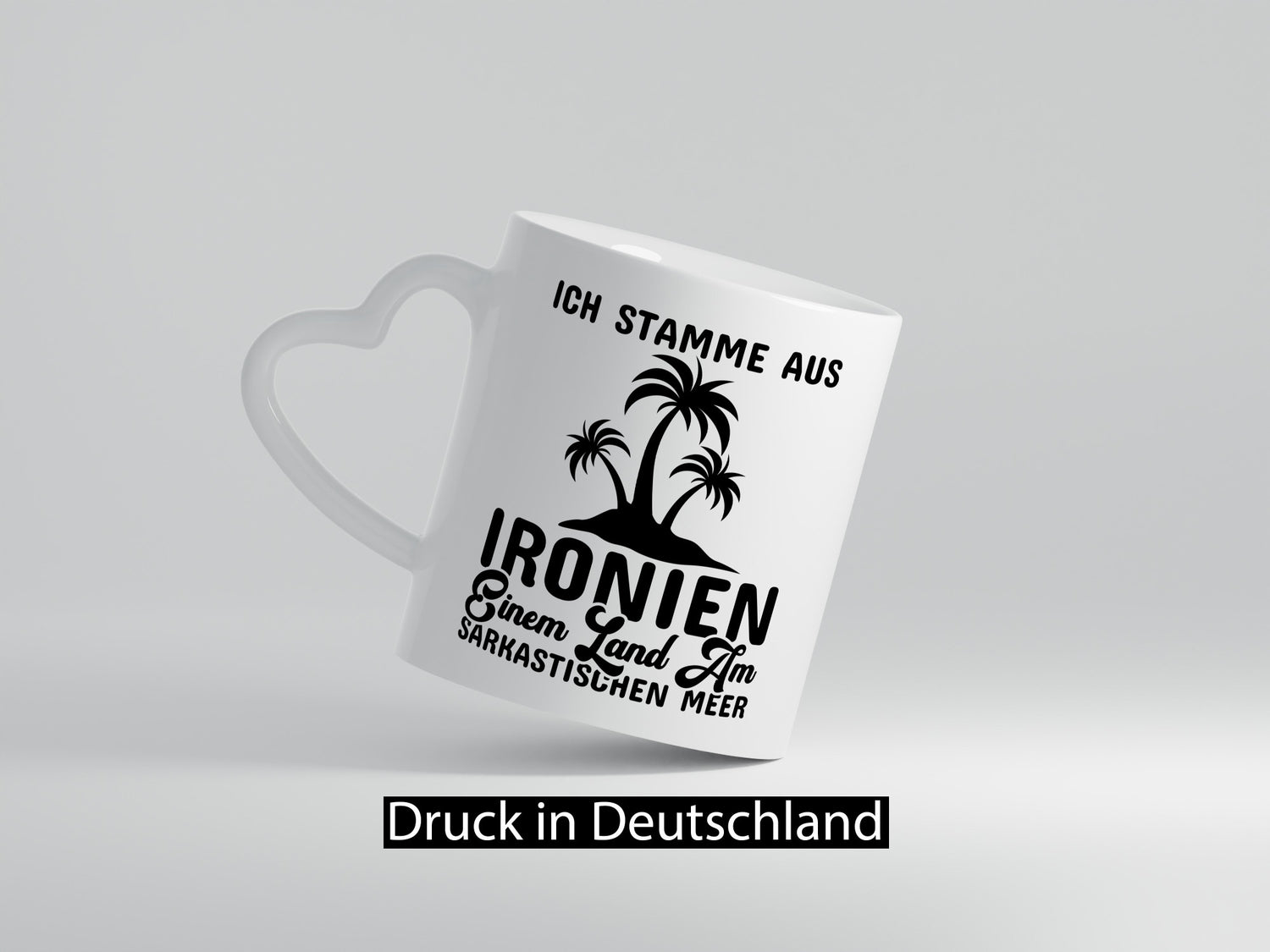Ich stamme aus Ironien lustig Humor Geschenkidee Geschenk Tasse