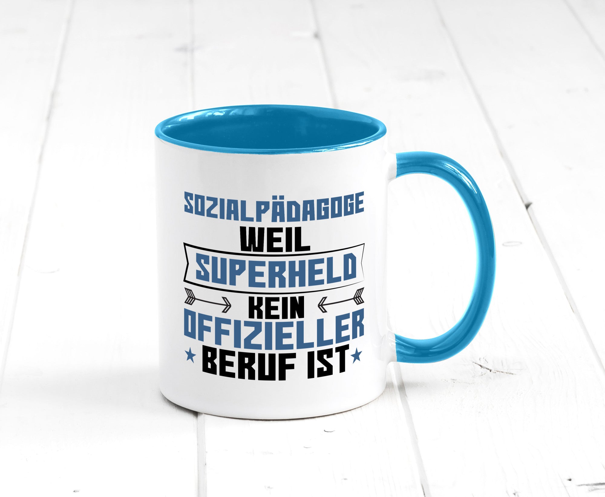 Superheld Sozialpädagoge | Pädagoge lustig Humor Geschenkidee Geschenk Tasse