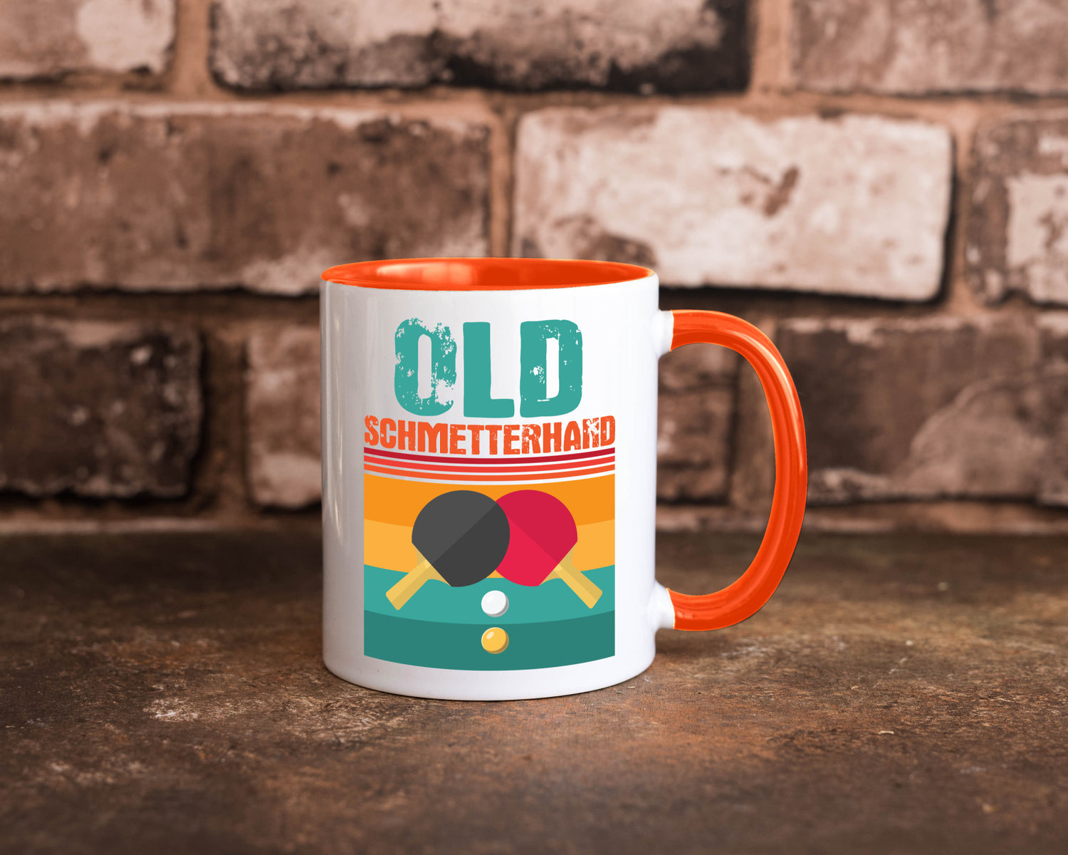 Tischtennis Tasse Humor Geschenkidee