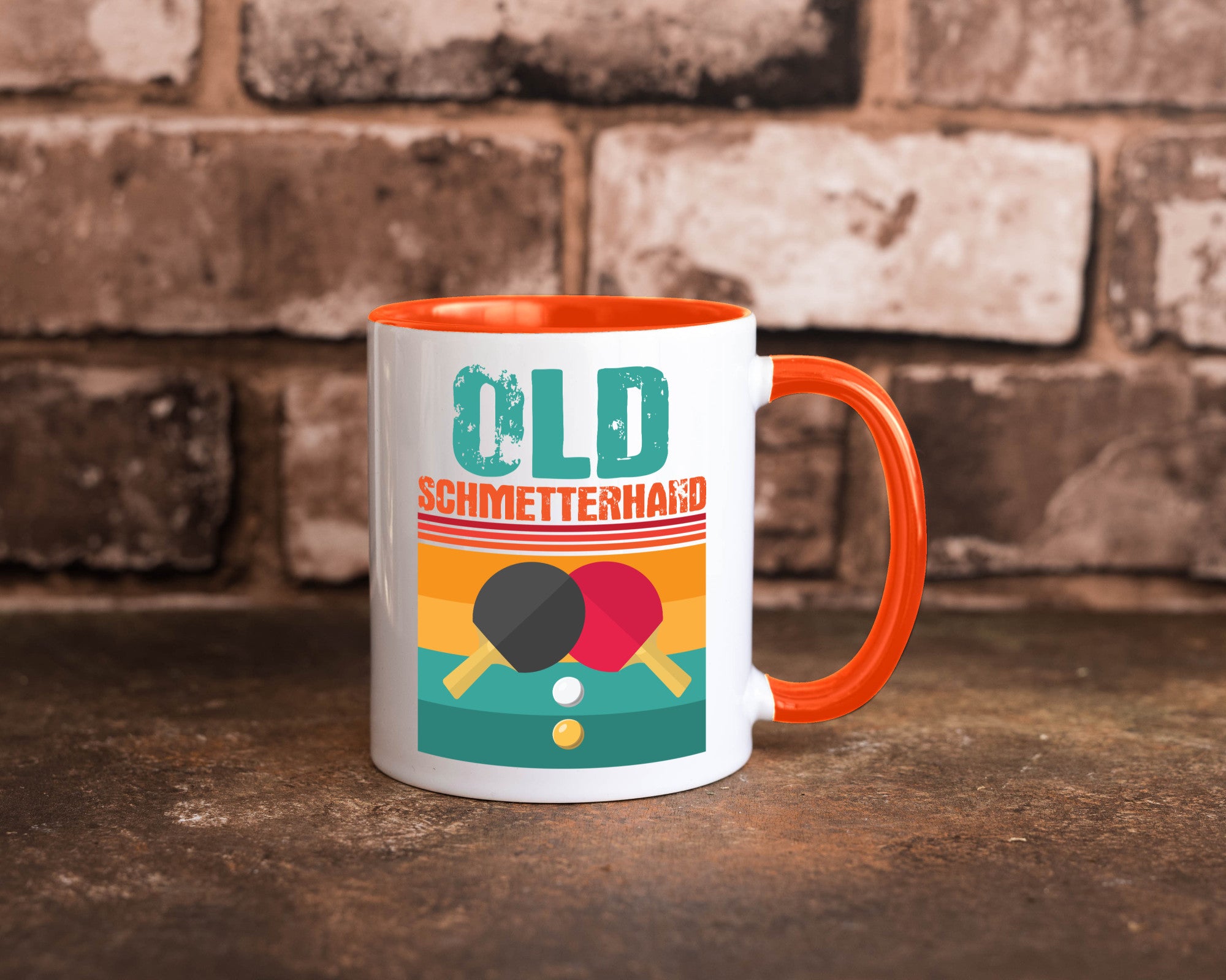 Tischtennis Tasse Humor Geschenkidee