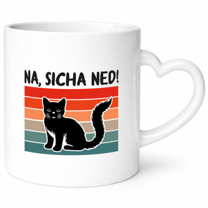 Na sicher ned | Katze Faule Katzenliebhaber Geschenk Tierliebhaber Humor